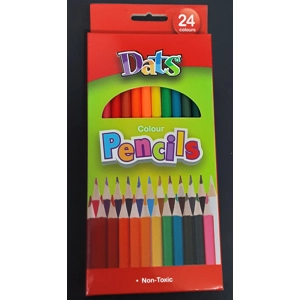 Colouring Pencils 24 Full size