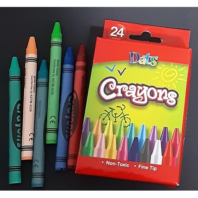 Crayons Pack of 24 title=