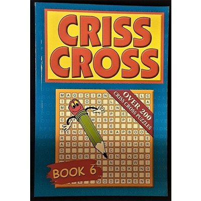 Criss Cross Puzzle Book title=