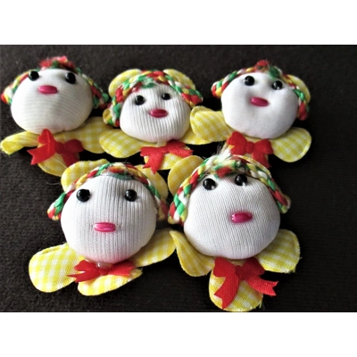 Dolls Faces Embroidery title=