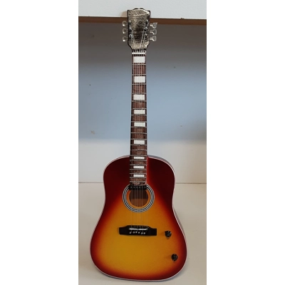 Mini Collectable Acoustic Guitar with Stand title=