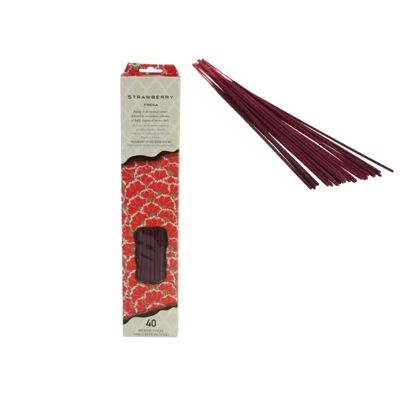 Incense- Strawberry Pack of 40 sticks title=