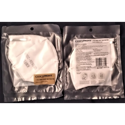 Mask Dust Respirator Pack of 10 title=