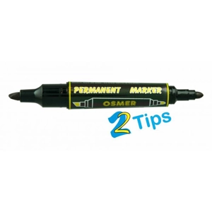 Double sided Markers Osmer Black Box of 12
