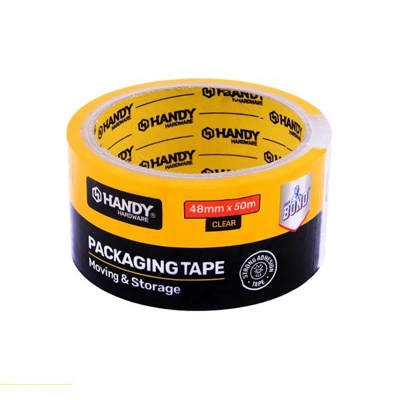 Packing Tape 48mm x 50m Clear Bulk 48 rolls title=
