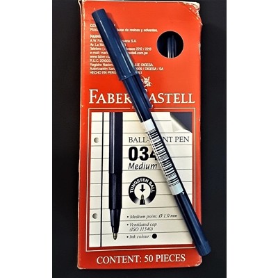 Pens Blue Box of 50 title=