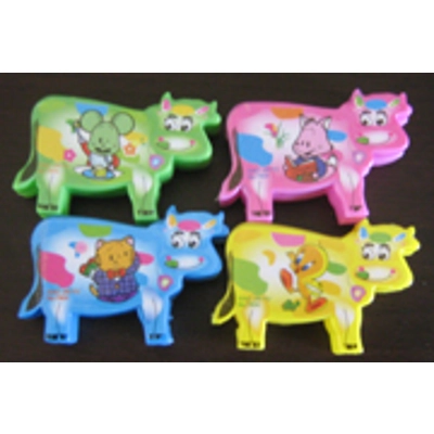 Pencil Sharpeners - Cows Pack of 4 title=