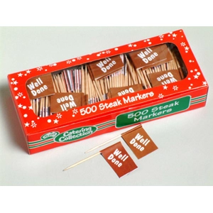 Steak Marker - Well Done Box of 500