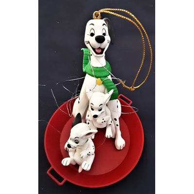 Christmas 101 Dalmatians Ceramic title=