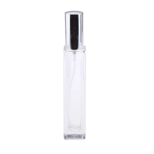 100ml Clear Glass Perfume Bottle Spray Silver Cap Fine Mist Spray Bottle