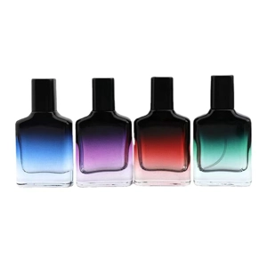 20ml Empty Glass Perfume Bottle Black Gradient to Colour