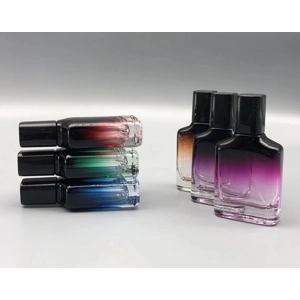 20ml Empty Glass Perfume Bottle Black Gradient to Colour