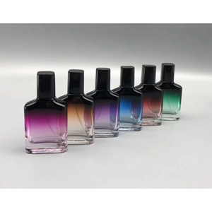 20ml Empty Glass Perfume Bottle Black Gradient to Colour