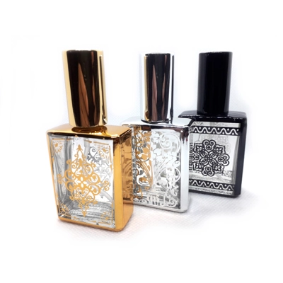 15ml Small Empty Glass Perfume Bottle Spray Atomiser Bottle Pocket Travel Size title=