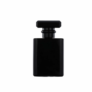 100ml Empty Glass Perfume Spray Bottle Refillable Black Gloss