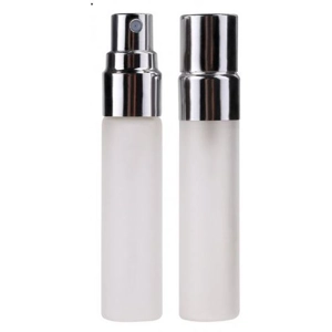 5ml Empty Glass Sample Size Perfume Bottle Frosted Pack of 3