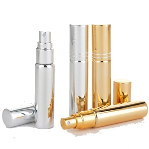 10ml Perfume Atomiser Aluminium Glass Spray Bottle 4 Pack
