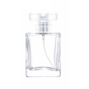 100ml Empty Glass Perfume Spray Bottle Refillable Rectangular