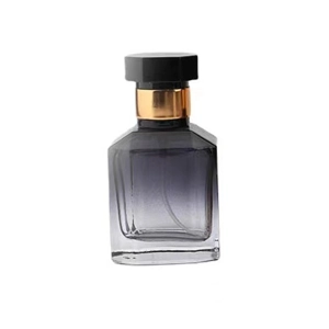 30ml Empty Glass Perfume Bottle - Octagon Cap, Transparent Colours