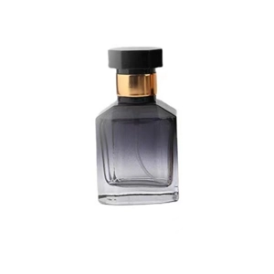 30ml Empty Glass Perfume Bottle - Octagon Cap, Transparent Colours