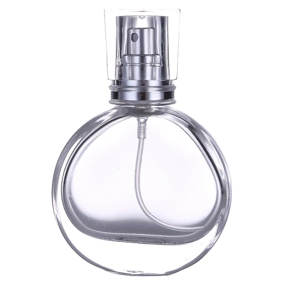 30ml Empty Glass Perfume Spray Bottle Atomizer Refillable Clear Round