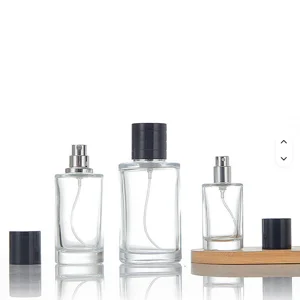 30ml Glass Perfume Bottle Empty Cylindrical Bottle Fine Mist Atomiser