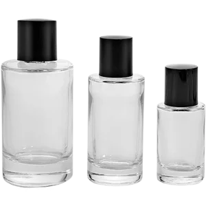 30ml Glass Perfume Bottle Empty Cylindrical Bottle Fine Mist Atomiser