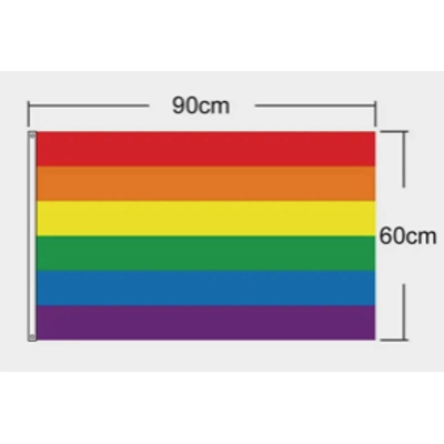 rainbow pride flag title=