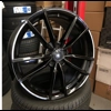 19" pretoria 5x112 style alloy wheels black vw