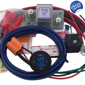 True UTV-SBI-CM UTV Dual Battery Connect & Monitor Kit