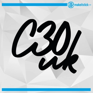 C30 UK Stickers