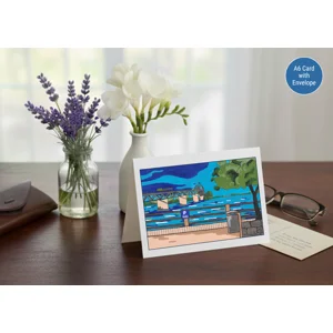 Auckland Harbour Bridge Greeting Card