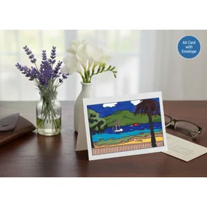 Auckland St Heliers Beach Greeting Card