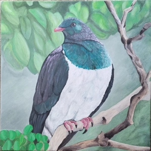 Kererū - Canvas Print