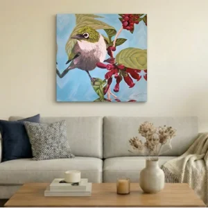 Wax Eye - Canvas Print