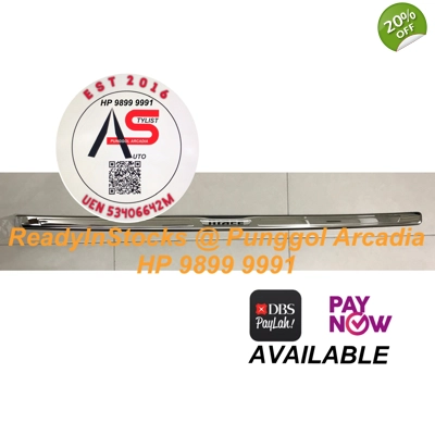 Hiace Rear Bumper Scuff Guard