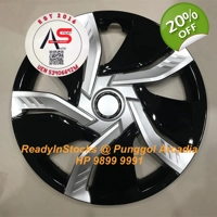 5006 Rim Covers Black/Silver
