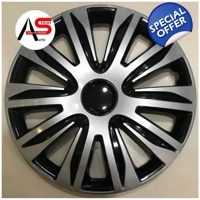 5083 Rim Covers Silver/Black