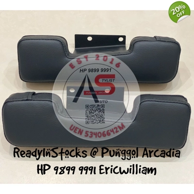 Hiace Door Arm Rest Black