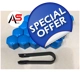 Wheel Nuts Cover Blue