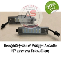 LED License Plate Light Rear