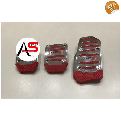 Brake Pedal Manual Red