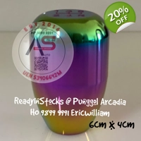 Gear Shift Knob Neo Chrome 6cm