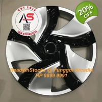 5006 Rim Covers Silver/Black