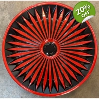 5264 Rim Covers Red/Black