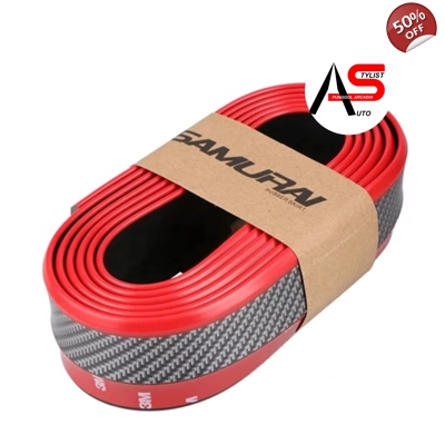 Samurai Lip Carbon Black + Red