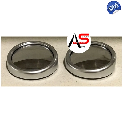 Round Blind Spot Mirror Silver