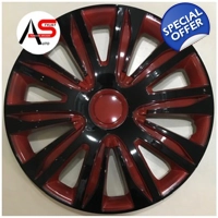 5083 Rim Covers Black/Red