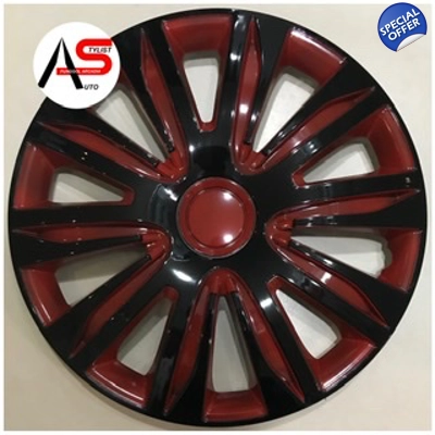 5083 Rim Covers Black/Red