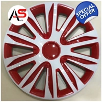 5083 Rim Covers White/Red